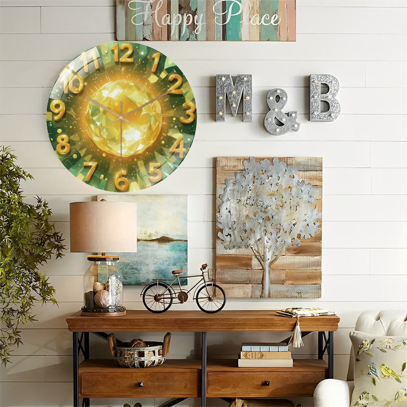 Horloge murale 12 po