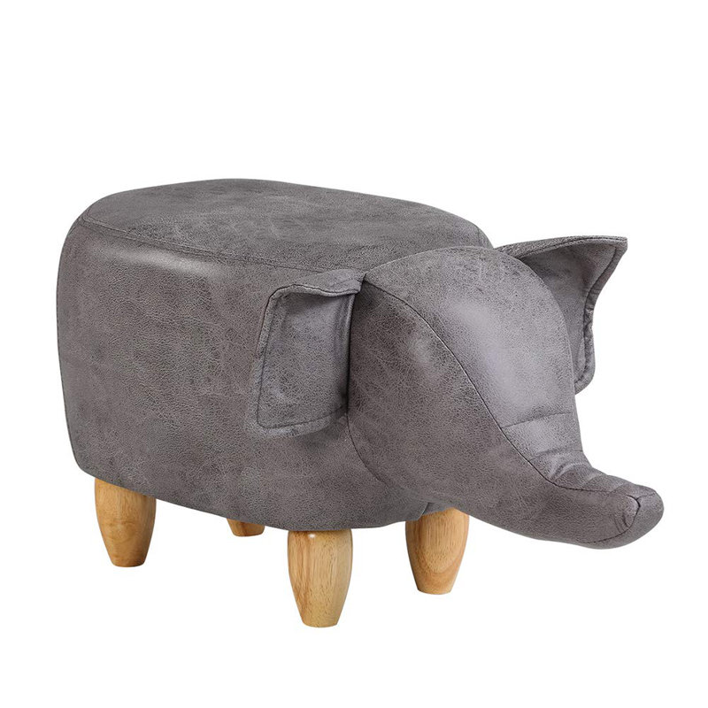 Gilmour 70cm Wide Novelty Solid Colour Ottoman