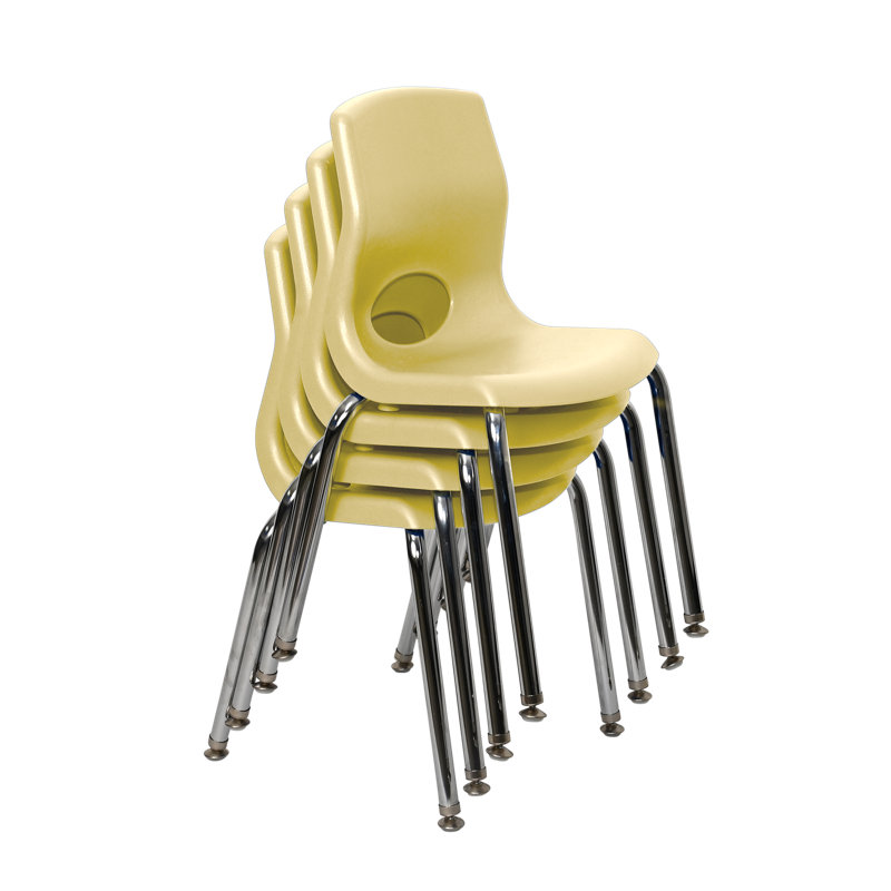 Chaise 14 po MyPosture Plus - 4 pièces, Brun clair, 14", 4