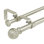 Tringle à rideaux double 5/8 po avec embouts Balle