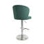 Aymar Upholstered Adjustable Height Counter Stool with Metal Frame-263341001