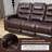 Domnique 3 - Piece Vegan Leather Power Reclining Living Room Sectional Sofa Set with Wireless Chargers and LED Lights-1363191258