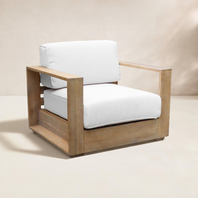 Harbor Acacia Patio Lounge Chair