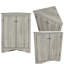 Armoire de rangement en chêne avec tablettes réglables et armoire de plancher autoportante pour la cuisine-1085468647