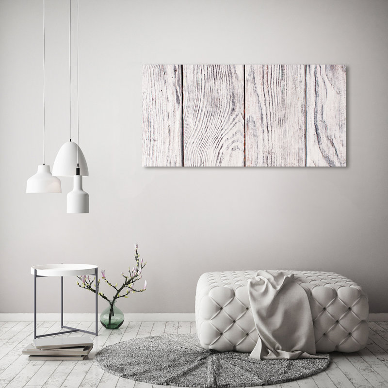 Wooden Wall - Wrapped Canvas Print