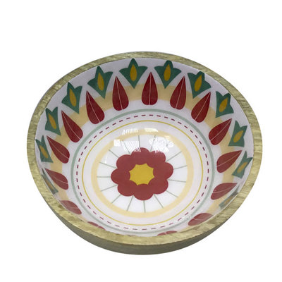 ORIGEN Home Decor Small Bowl Boxes and Trays Green Round 7x15x15cm