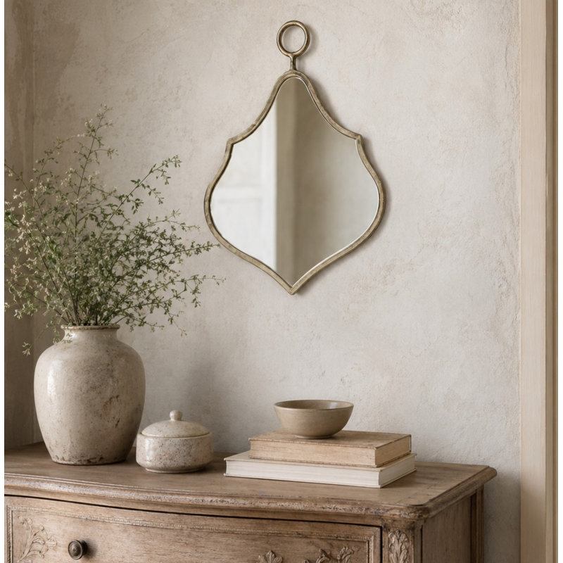 Abeille Arabesque Metal Wall Mirror