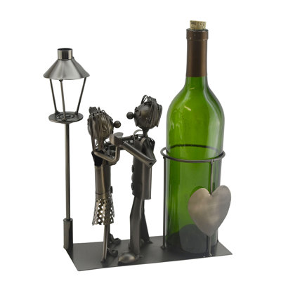 Lovers by Light Post 1 Bottle Tabletop Wine Bottle Rack by Wine Bodies