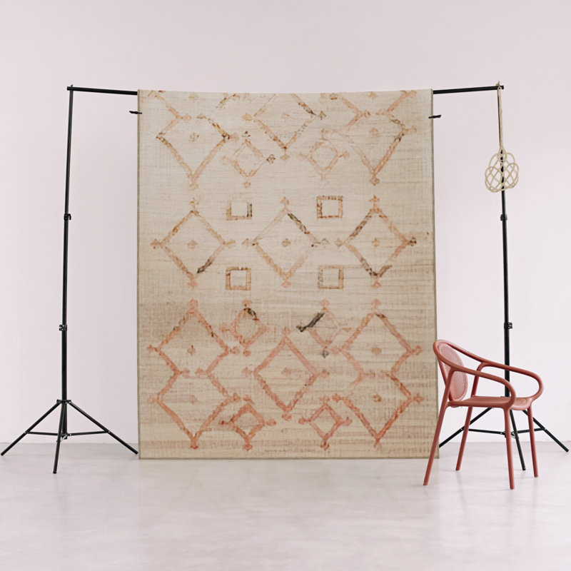 Tapis intérieur / extérieur Klemenz, Rectangle 4 pi 11 po x 7 pi 7 po