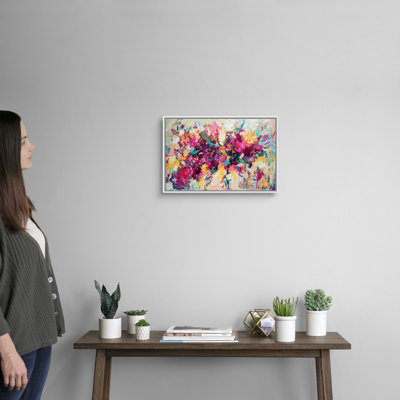 "Invitation" Painting Print on Canvas by Amira Rahim