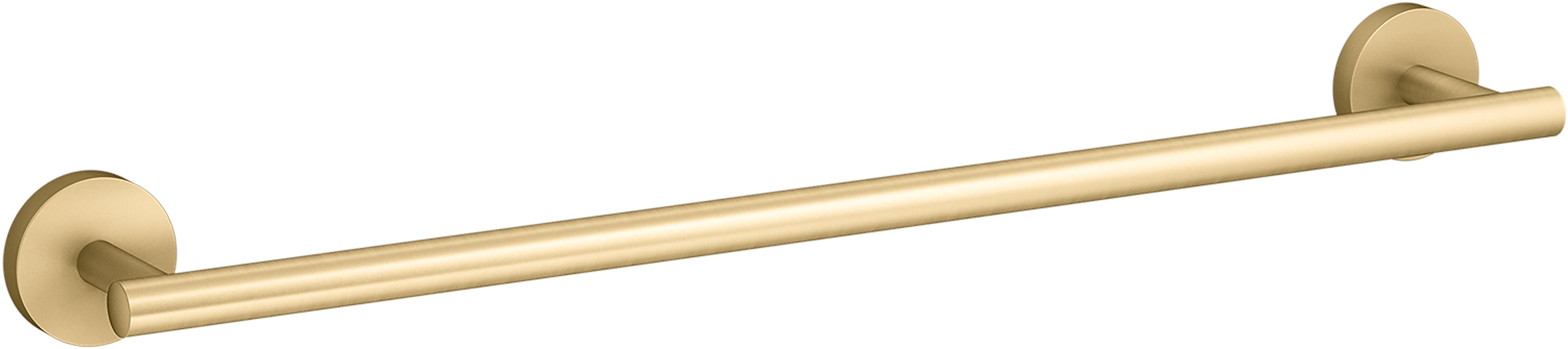 18" Kohler Towel Bar in Moderne Brass