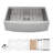 33'' L x 22"W Farmhouse Apron Kitchen Sink Undermount Workstation Single Bowl Stainless Steel Kitchen Sink-128665816-132064735