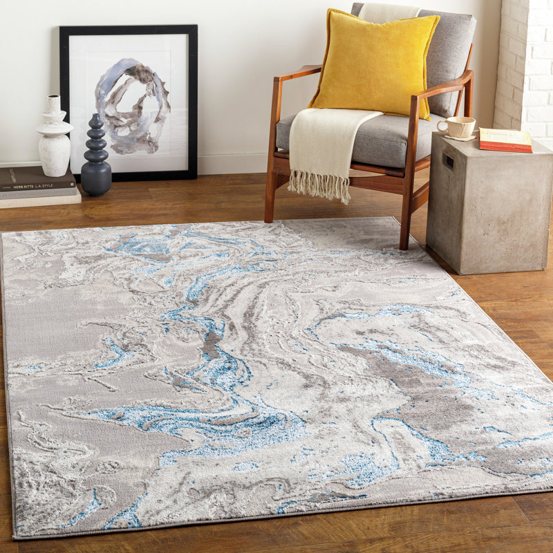Abstract Area Rug, Rectangle 200 x  275cm