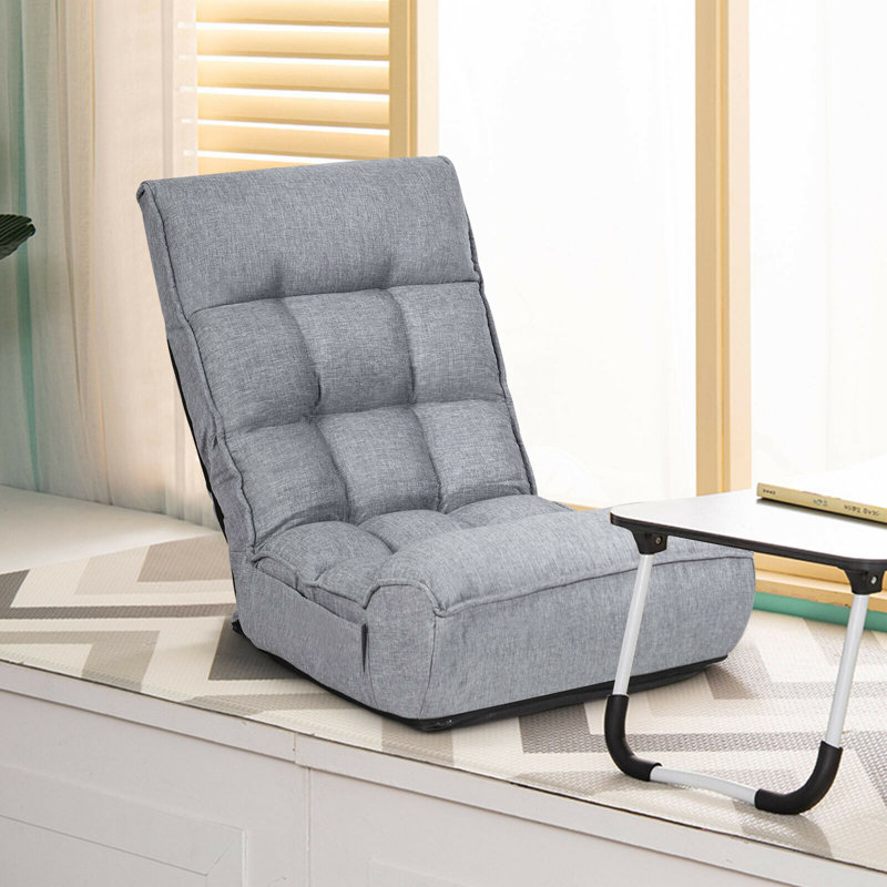 Kohr Twin 60 " Upholstered Futon Chair, Grey