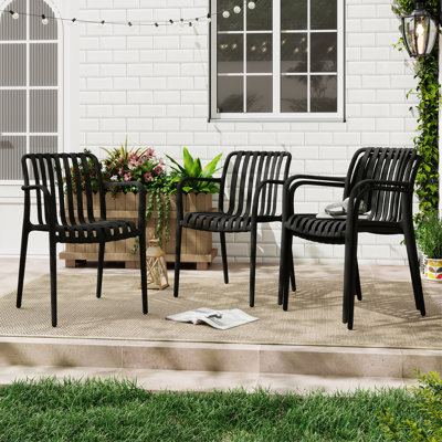 Outdoor Stacking Dining Armchair