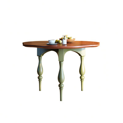 47.24"Fresh Vintage Solid Ash Round Dining Table