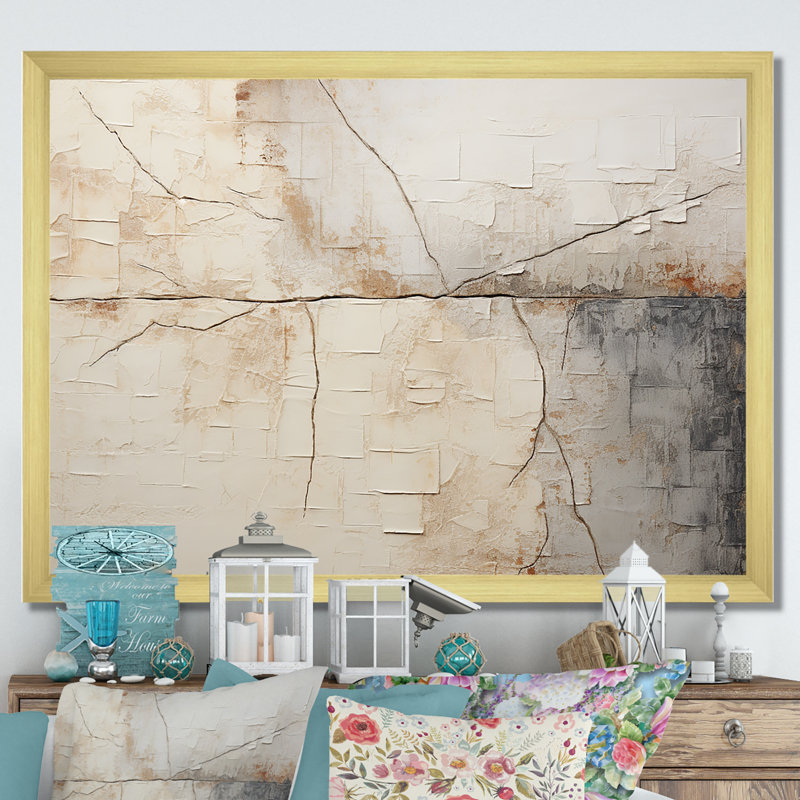 «Simplicity Winter Dream II», reproduction sur toile, Cadre doré simple, H 30 po x l 40 po x P 1,5 po