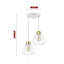 Hoschton 2 - Light White Cluster Pendant