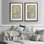 «Collection Florals I», ensemble de 2 reproductions d'art encadrées-642904876-578133051-578133042
