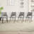 4-Chair Set Combination Dining Chairs-1861474133