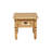 Rustic Charm Solid Wood End Table