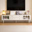 French Style Rubber Wood TV Stand-2006918321