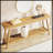 70.9” Extra Long Farmhouse Console Table, Solid Wood Entryway Table With 2-Tier Open Storage, Rustic Narrow Sofa Table For Hallway And Living Room, Light Brown-585389538