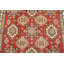 Tapis oriental rouge en laine noué à la main Nabeel