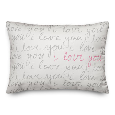  Coussin I Love You