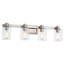 Luminaire de meuble-lavabo 31 po 4 lumières en nickel avec abat-jour en verre 31 po-106894854-99499428