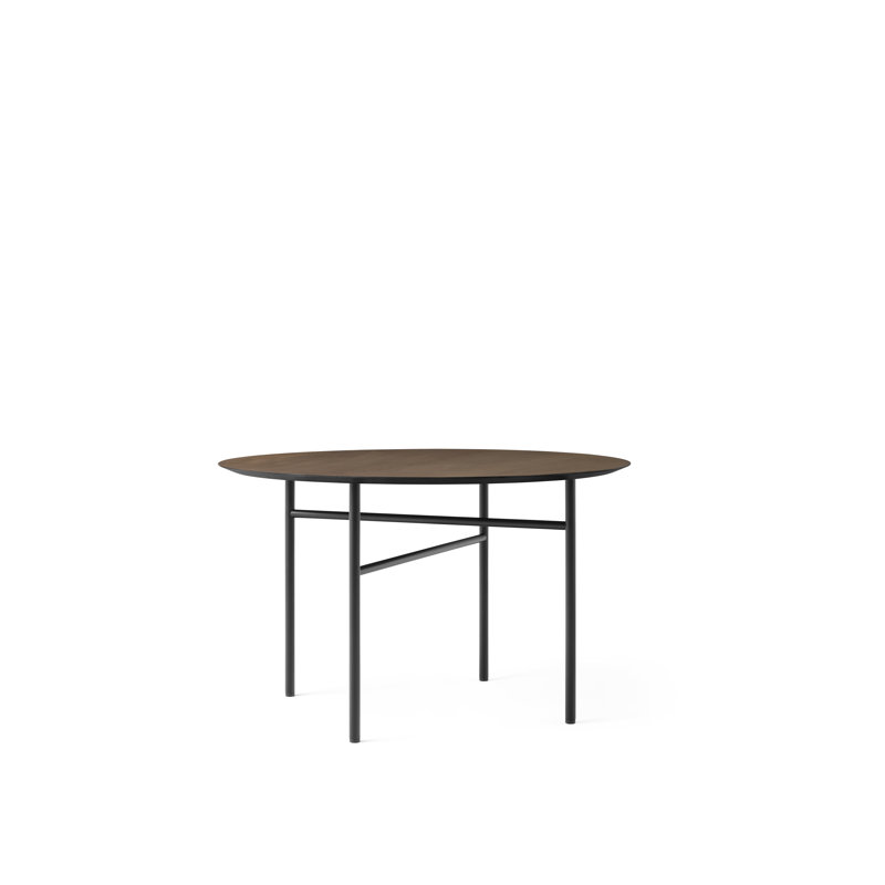 Snaregade Dining Table, 82.7" W x 37.4" D, Dark Stained Oak