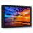" Vibrant Colorful Coastal Sunset Black "-23148421-23148424
