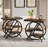 25.59" W 3-Tier Manufactured Wood End Table