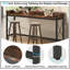 Console industrielle extra longue avec prises de courant et port USB