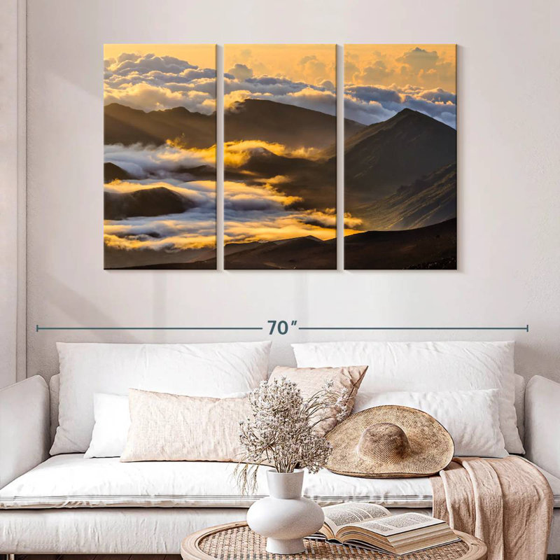 Alvord Haleakala Summit At Sunrise, 28" H x 45" W