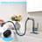 Waterfall-style Kitchen/bathroom Faucet With Pull-down Shower Head, Single Handle And 360° Rotating Stainless Steel Single Hole Or 3-hole Kitchen Sink/bathroom Faucet.-108230429
