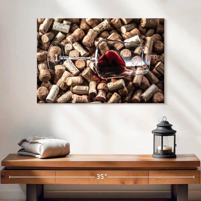 Yarlin Red Wine Corks, 16" H x 24" W