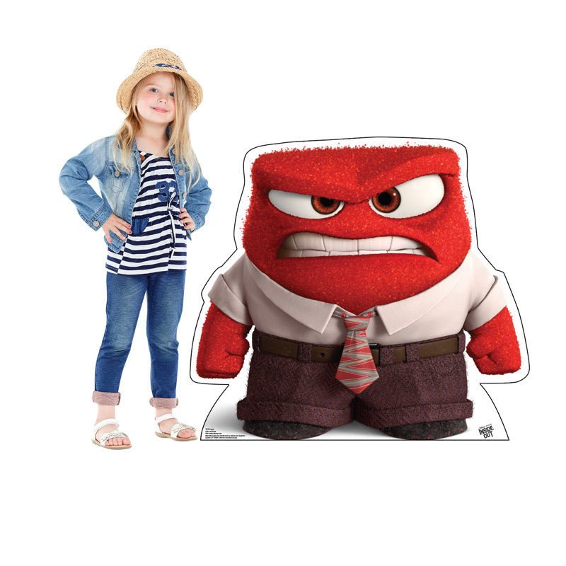 Disney Pixar Inside Out Anger Cardboard Standup