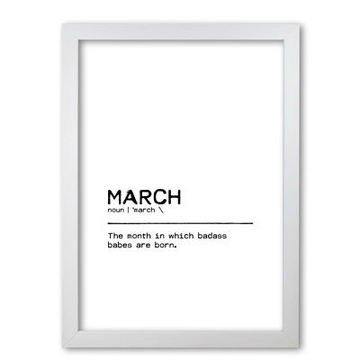 March Badass - Print