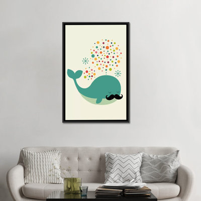 « firewhale » par andy westface-impression sur toile tendue