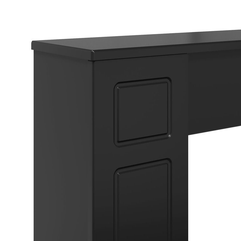 Fireplace Mantel, Black
