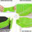 Zulay Kitchen Adjustable Silicone Pot Strainer for Most Pots & Pans-88489878
