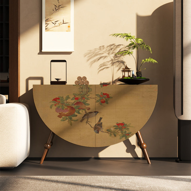 Buffet rétro au design élégant, Noyer