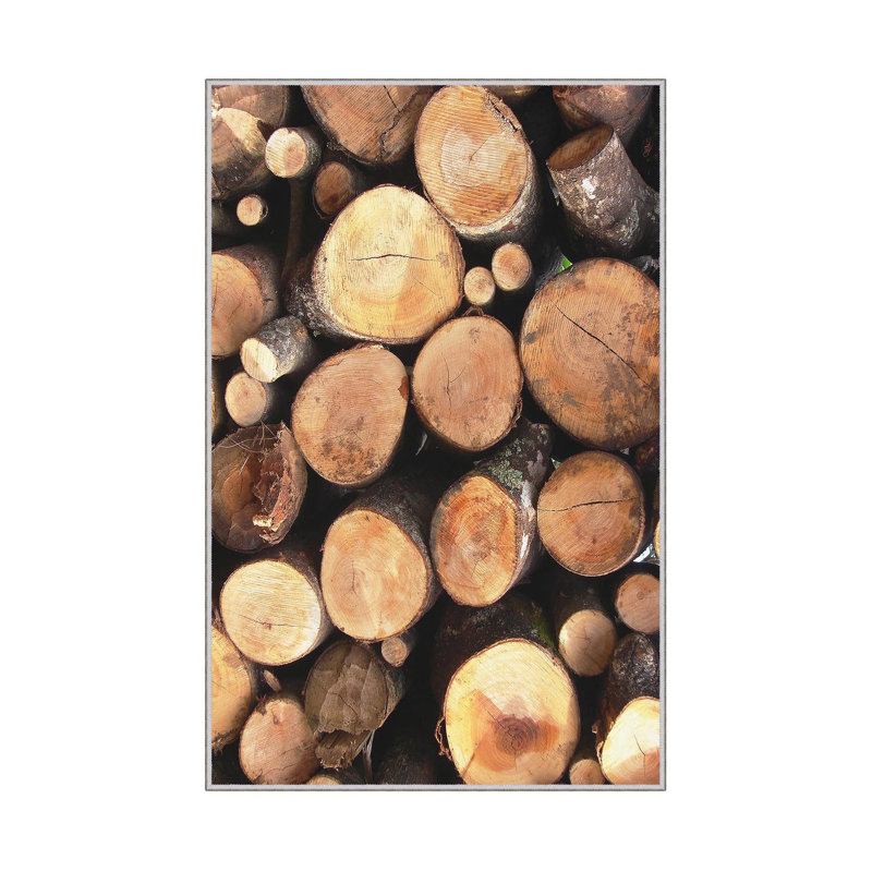 Stylish Woven Carpet (4.6 x 7.2 ft), 100% Polyester, 0.3 in Pile Height | Antibacterial & Non-Slip Underside, Machine Washable | Durable with 3D Digital Printing, Perfect for Living Room & Bedroom Decor