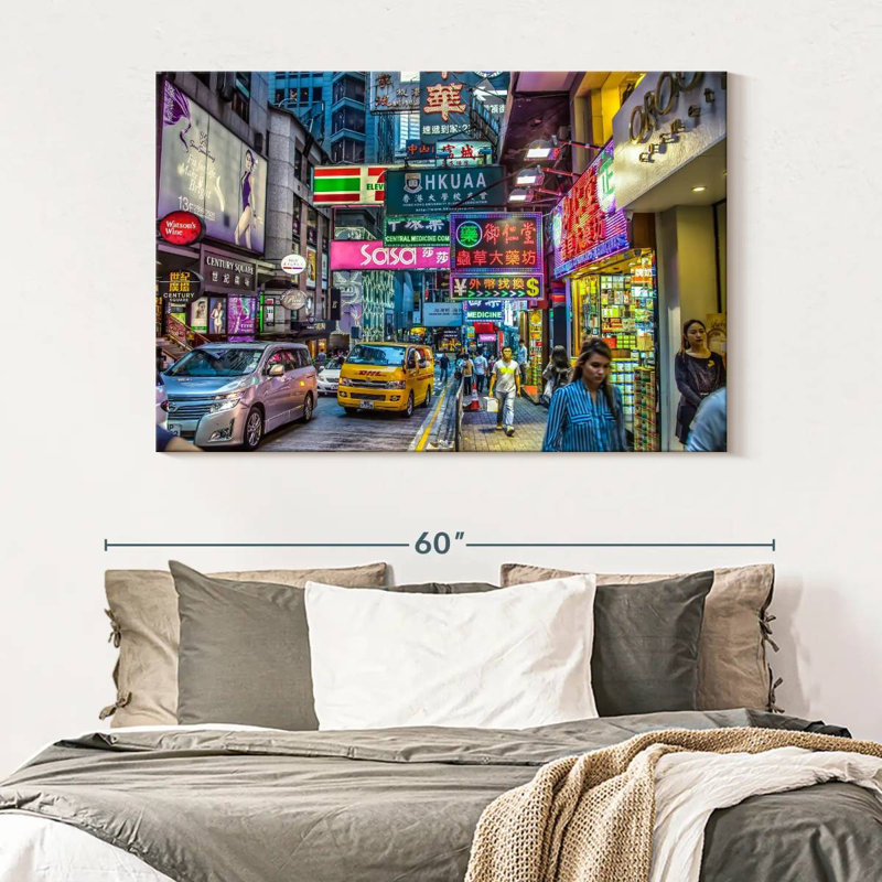 Sireci Hong Kong, 34" H x 51" W