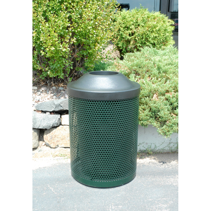 Poubelle 38 gallons, Anthracite