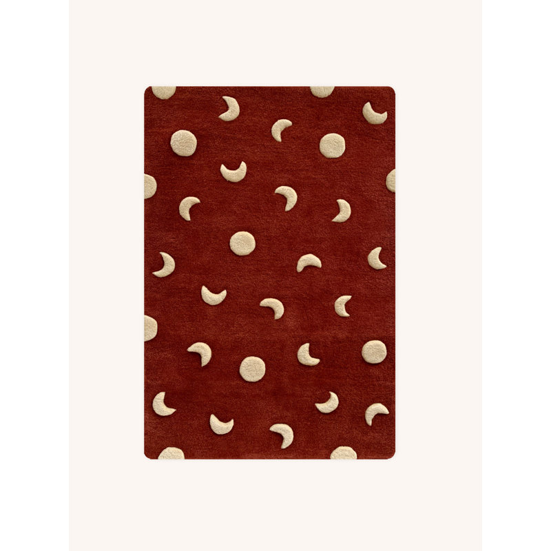 Rug Moons, Rectangle 2'7.5" x 3'11.24"