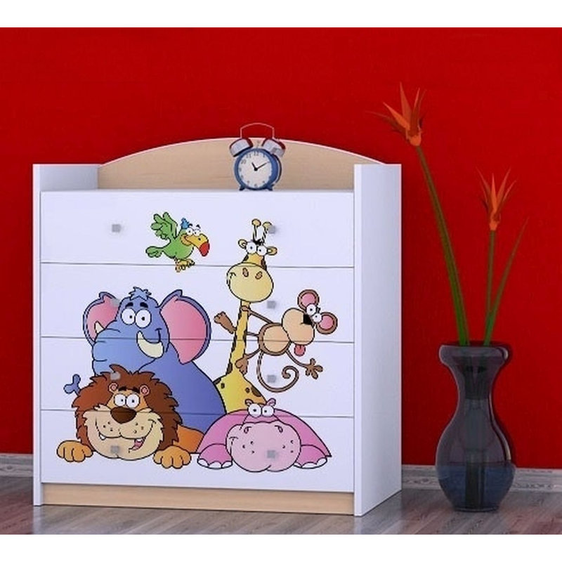 Newlon Kids 4 - Drawer Chest, Beige