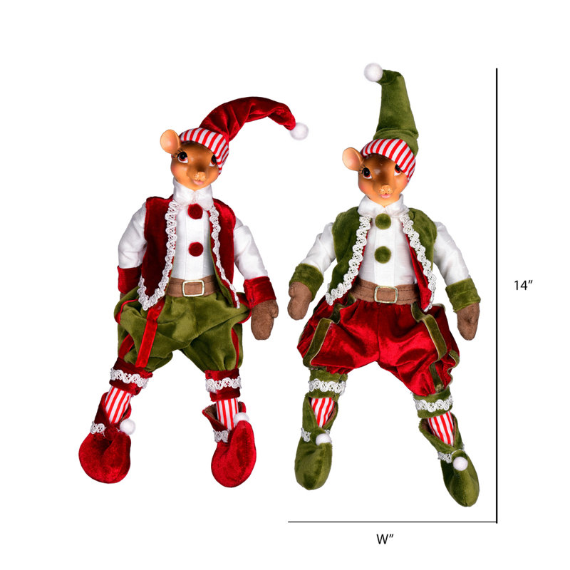 Christmas Mouse Figurines & Collectibles
