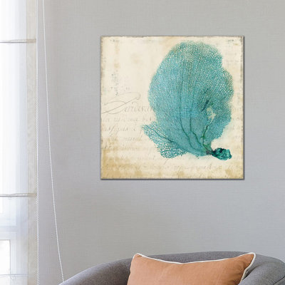 Blue Coral II by PI Studio - Wrapped Canvas Painting